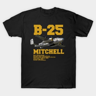 B-25 Mitchell | WW2 Plane T-Shirt